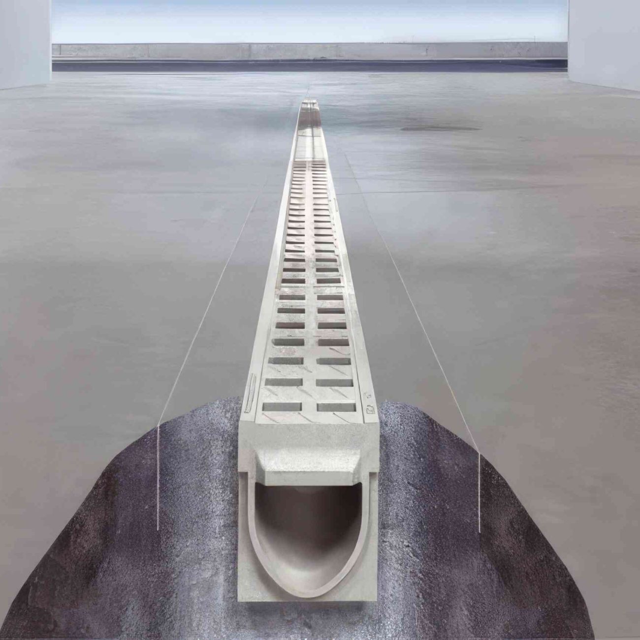 System drainage channels